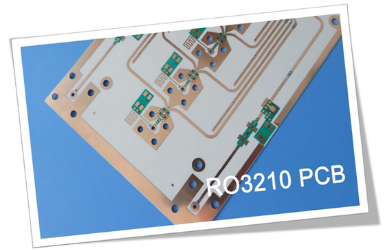 0.8mm RO3210 Double Sided RF PCB with 1OZ Copper and Immersion Tin